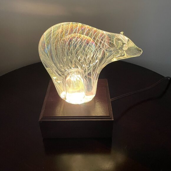 Light Stands Wood Illumination Display Boxes (2) - Picture 4 of 5